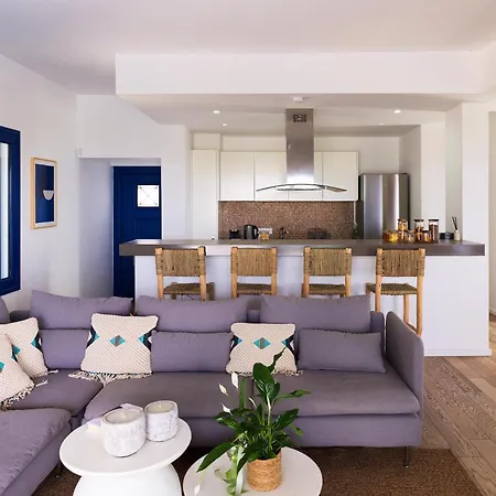 Orchard - Newly Refreshed, Myconian Design With Infinity Pool, Close To Profitis Elias And Located Five Minutes Away From The Heart Of *
